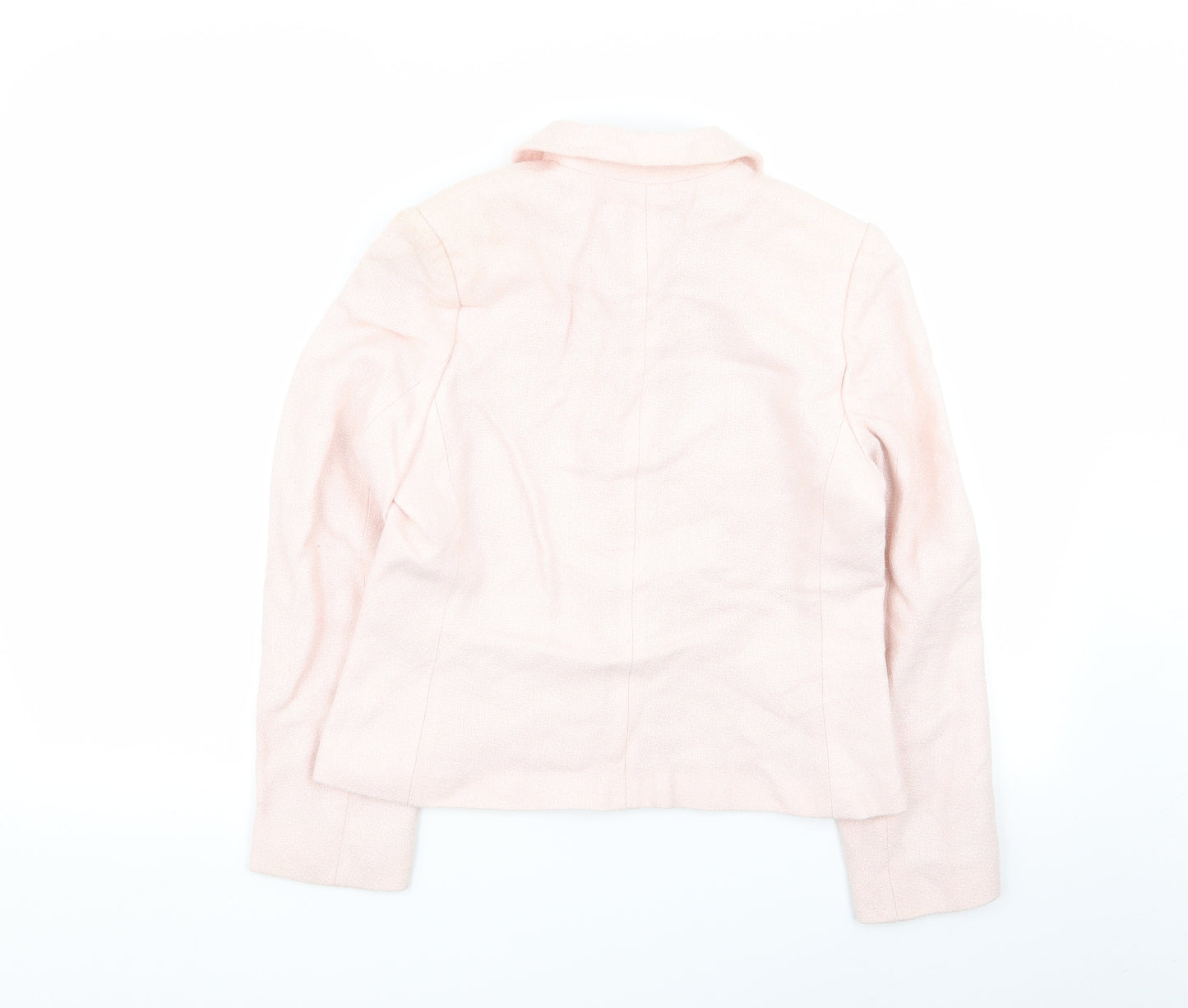 M&S Womens Pink   Jacket Blazer Size 8