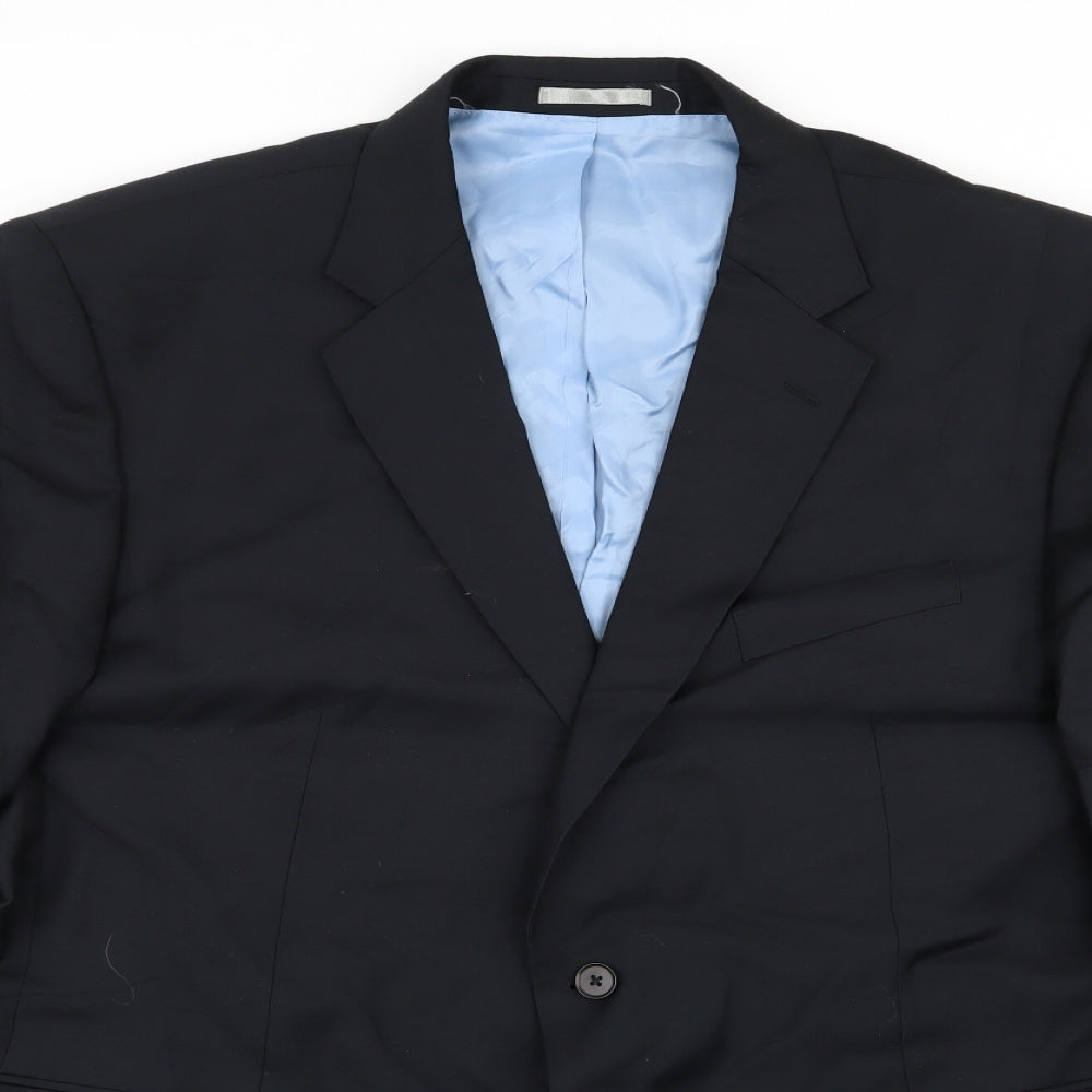 Charles Tyrwhitt Mens Blue   Jacket Blazer Size 48