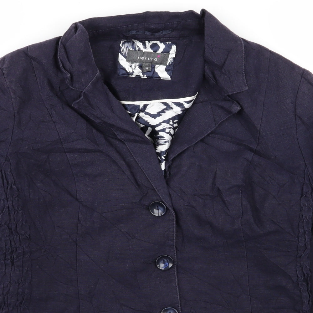 Per Una Womens Blue   Jacket Blazer Size 16