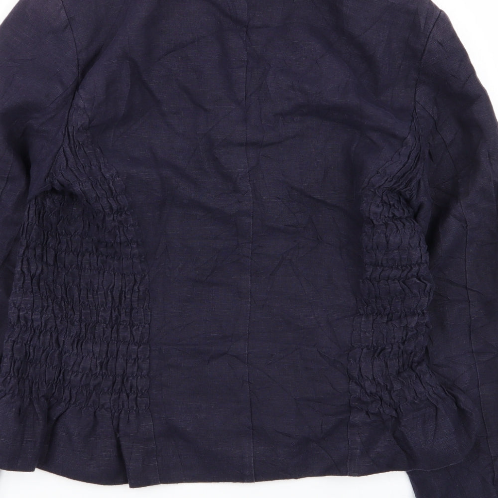 Per Una Womens Blue   Jacket Blazer Size 16