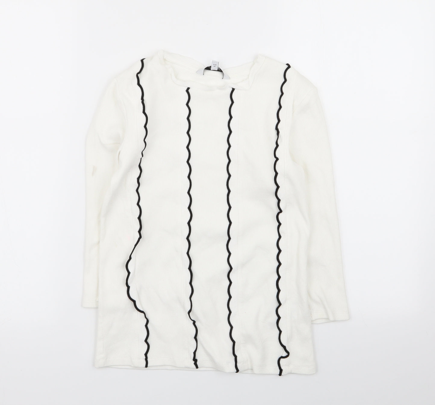 NEXT Womens White   Basic T-Shirt Size 8