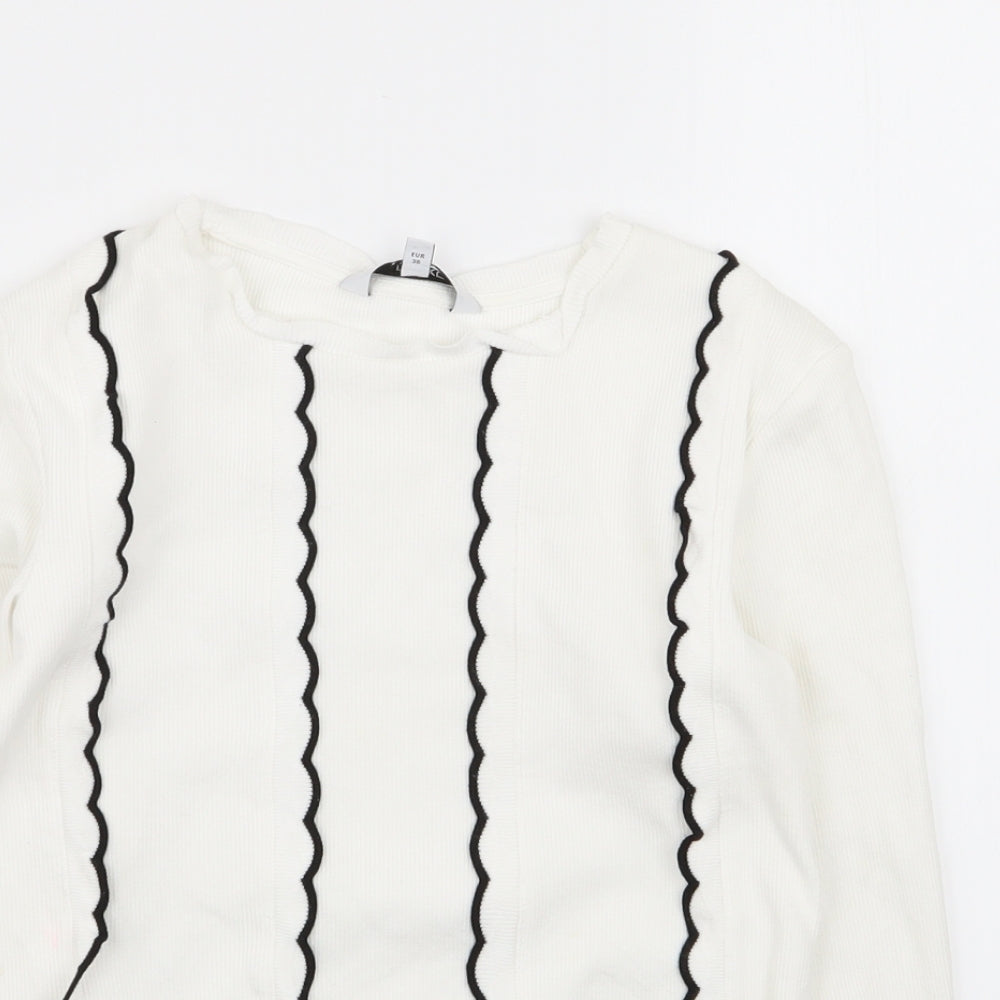 NEXT Womens White   Basic T-Shirt Size 8