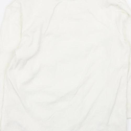 NEXT Womens White   Basic T-Shirt Size 8