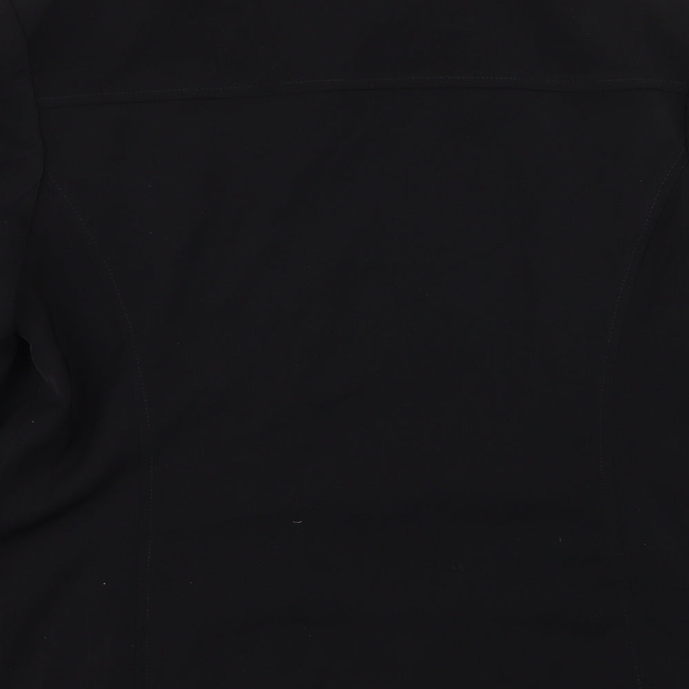 AMARANTO Womens Black   Jacket Blazer Size 16