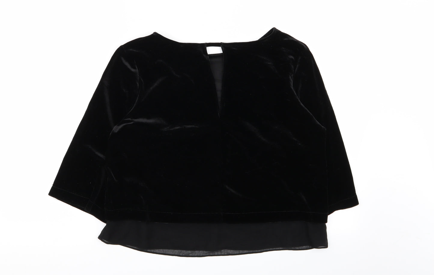 River Island Womens Black   Basic T-Shirt Size 12