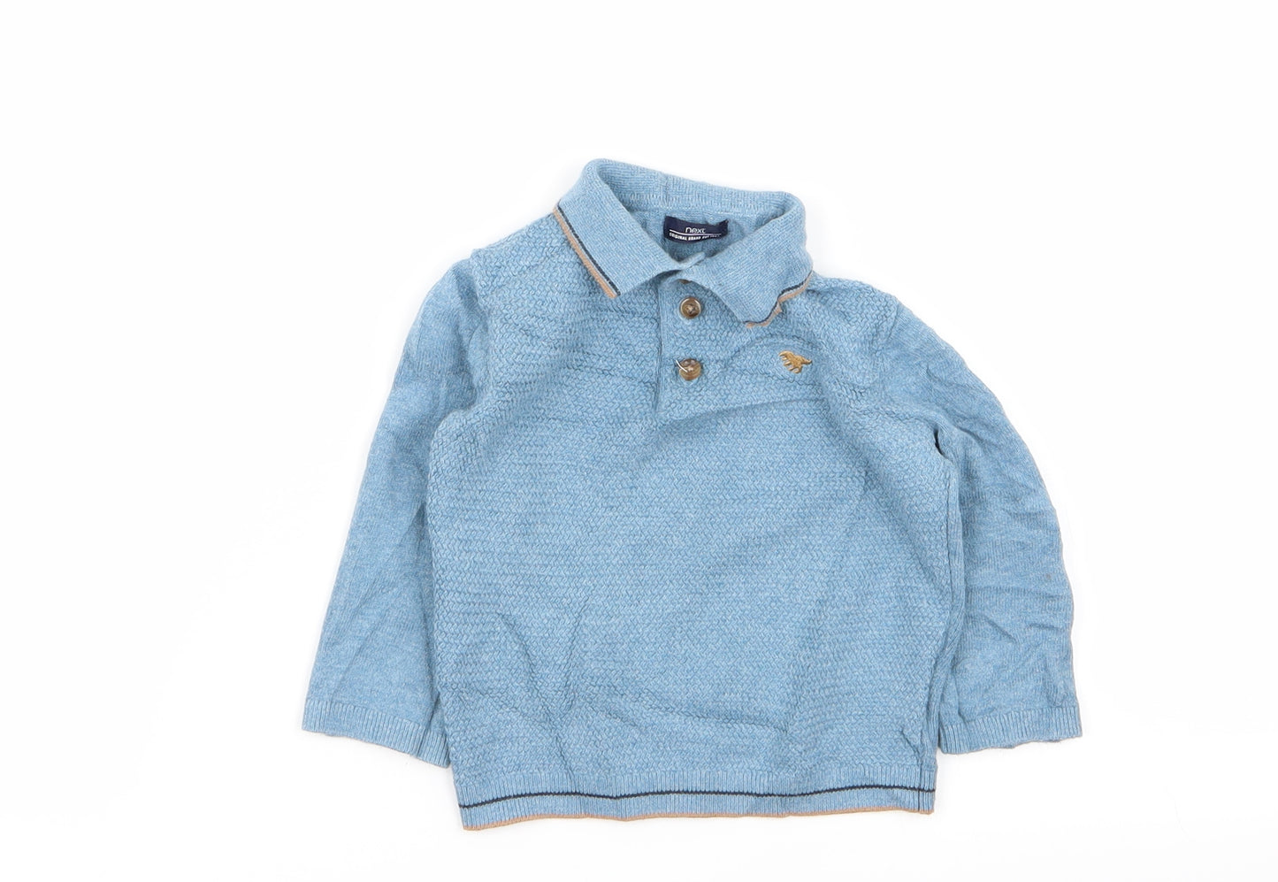NEXT Boys Blue   Basic Polo Size 9-12 Months