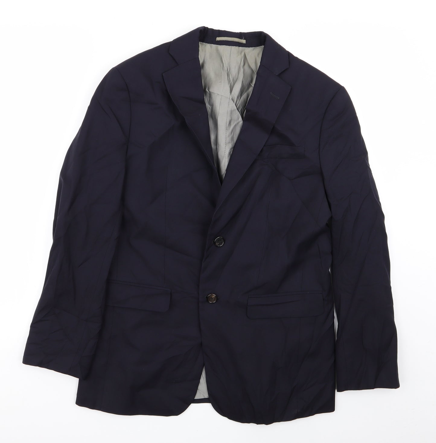 Preworn Mens Blue   Jacket Blazer Size 36