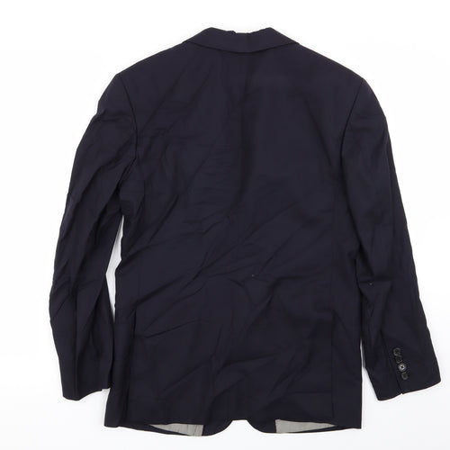 Preworn Mens Blue   Jacket Blazer Size 36