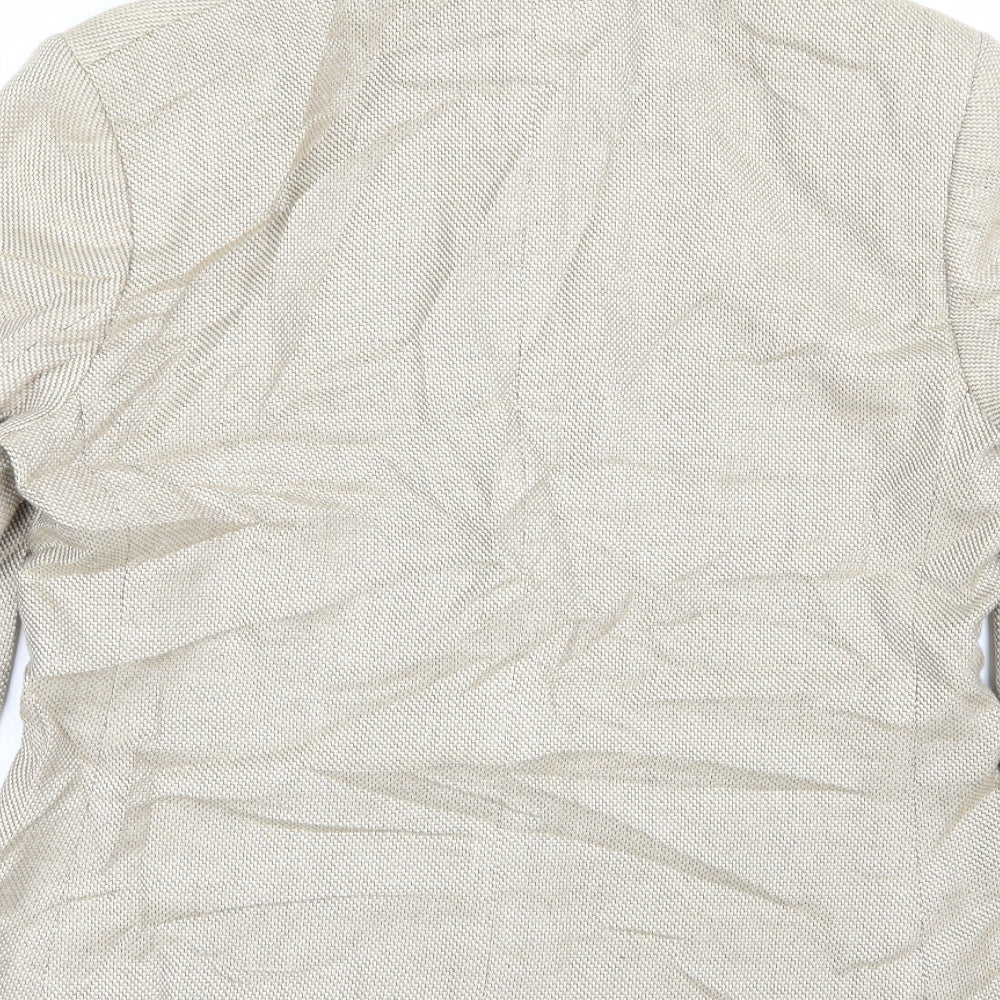 Mark Shale Womens Beige   Jacket Blazer Size 10