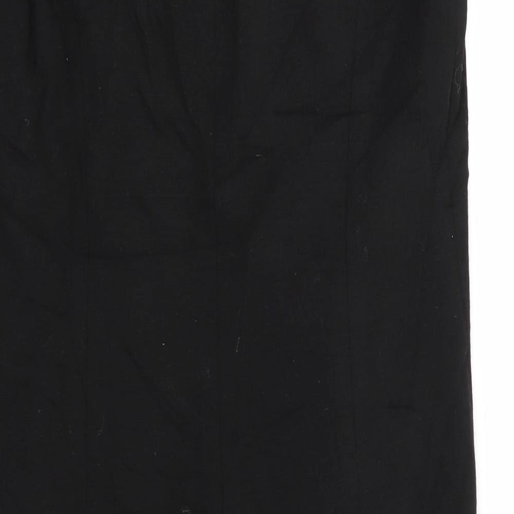 kunick Womens Black   Overcoat Coat Size 14