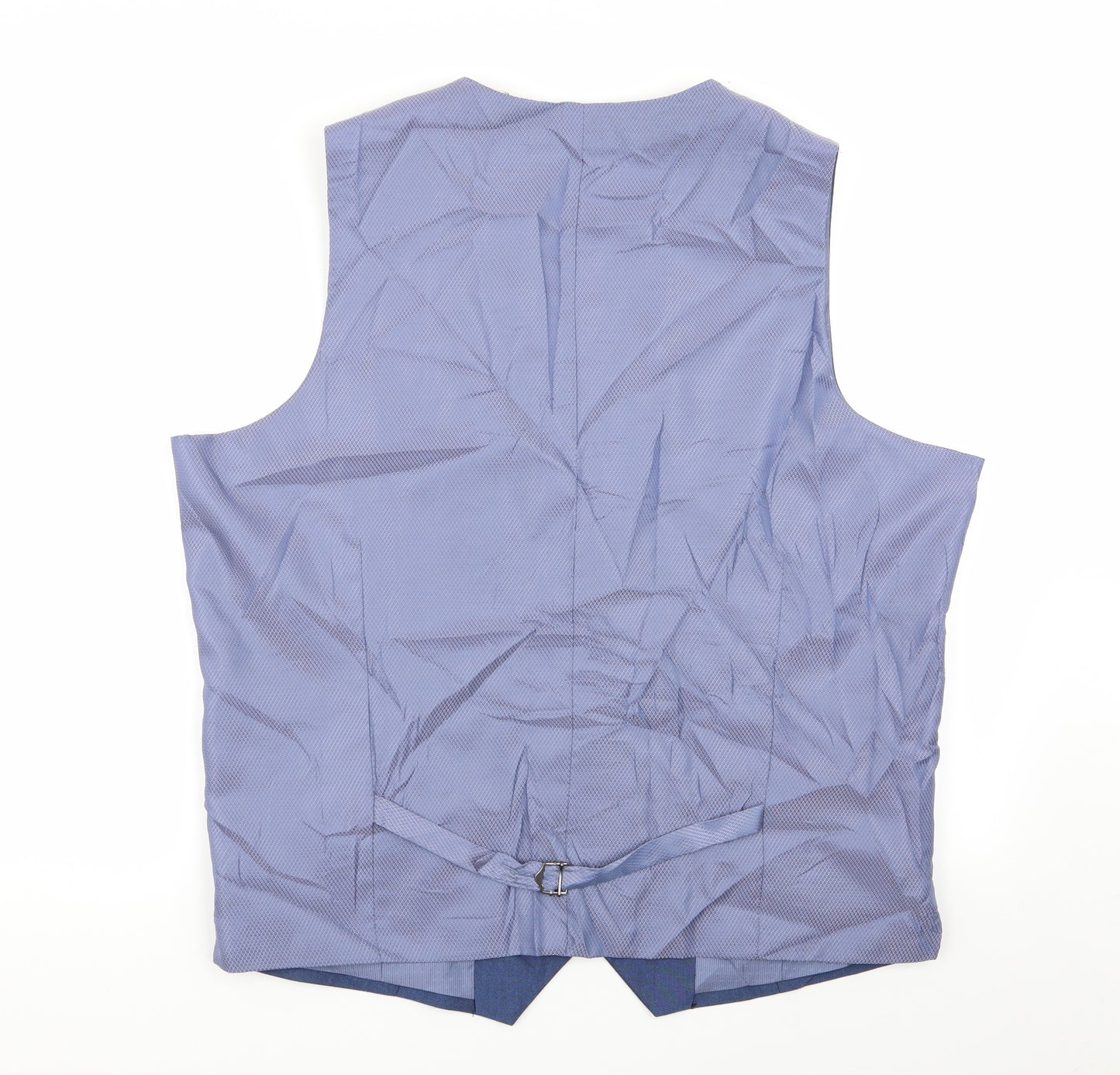 Cedar Wood State Mens Blue   Jacket Suit Waistcoat Size XL