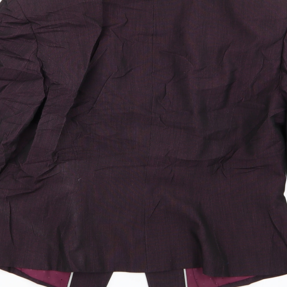 NEXT Womens Purple   Jacket Blazer Size 12