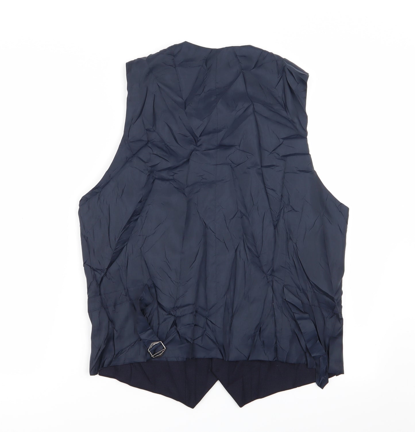 M&S Mens Blue   Jacket Suit Trousers Size L