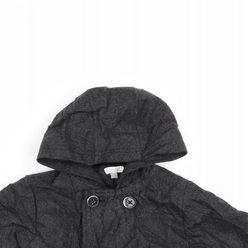 absorbs Boys Grey   Basic Coat Coat Size 12 Months
