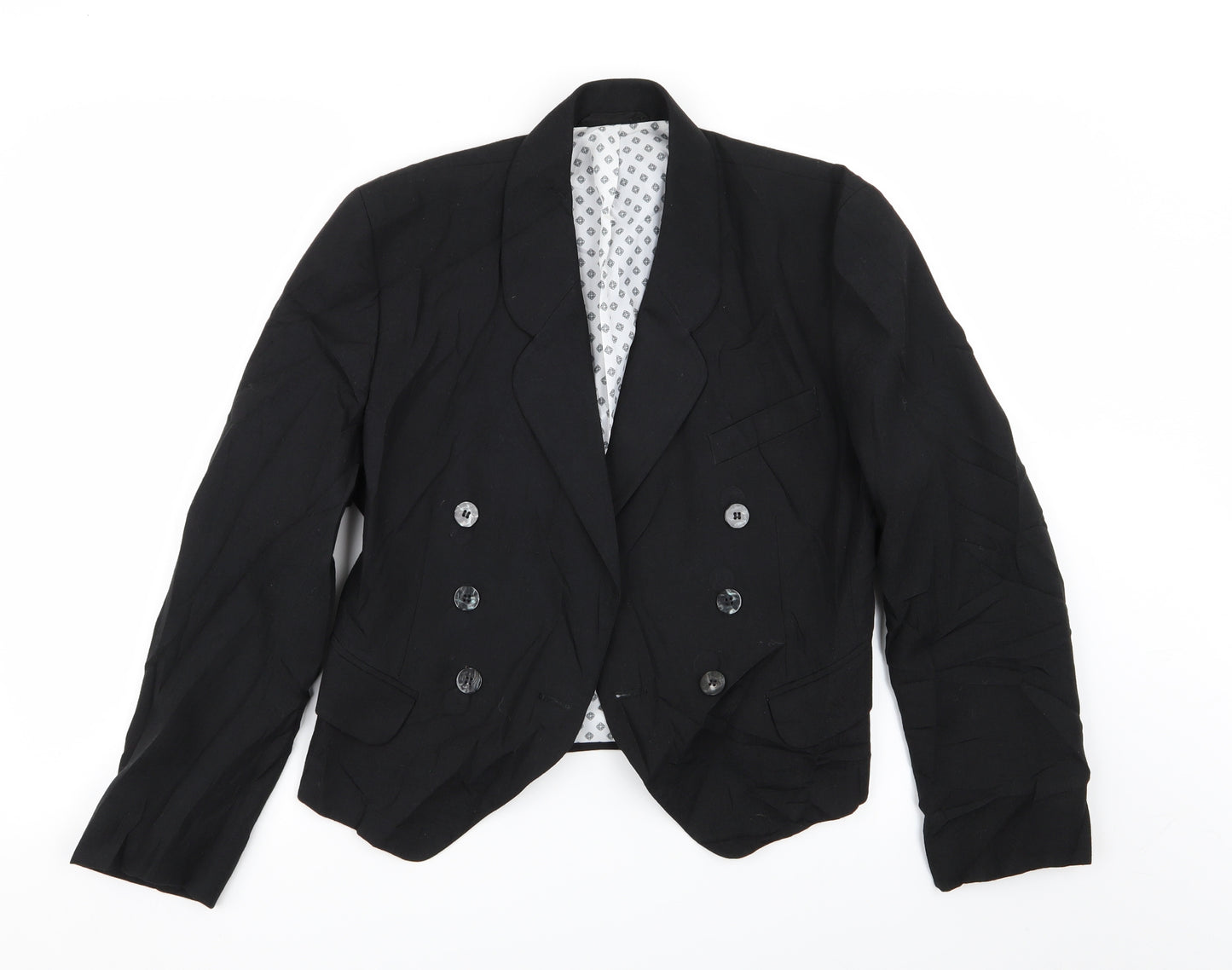 st michael Womens Black   Jacket Blazer Size 10