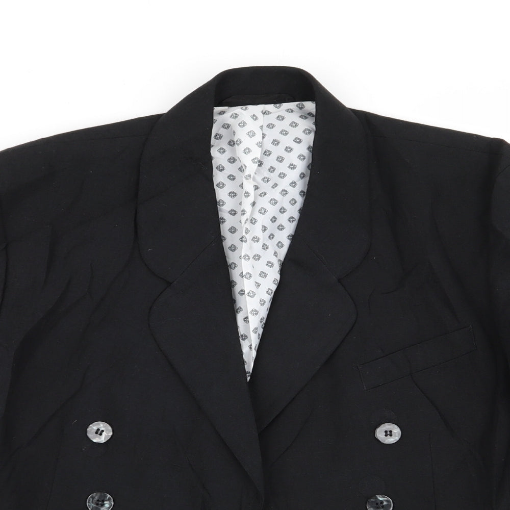 st michael Womens Black   Jacket Blazer Size 10