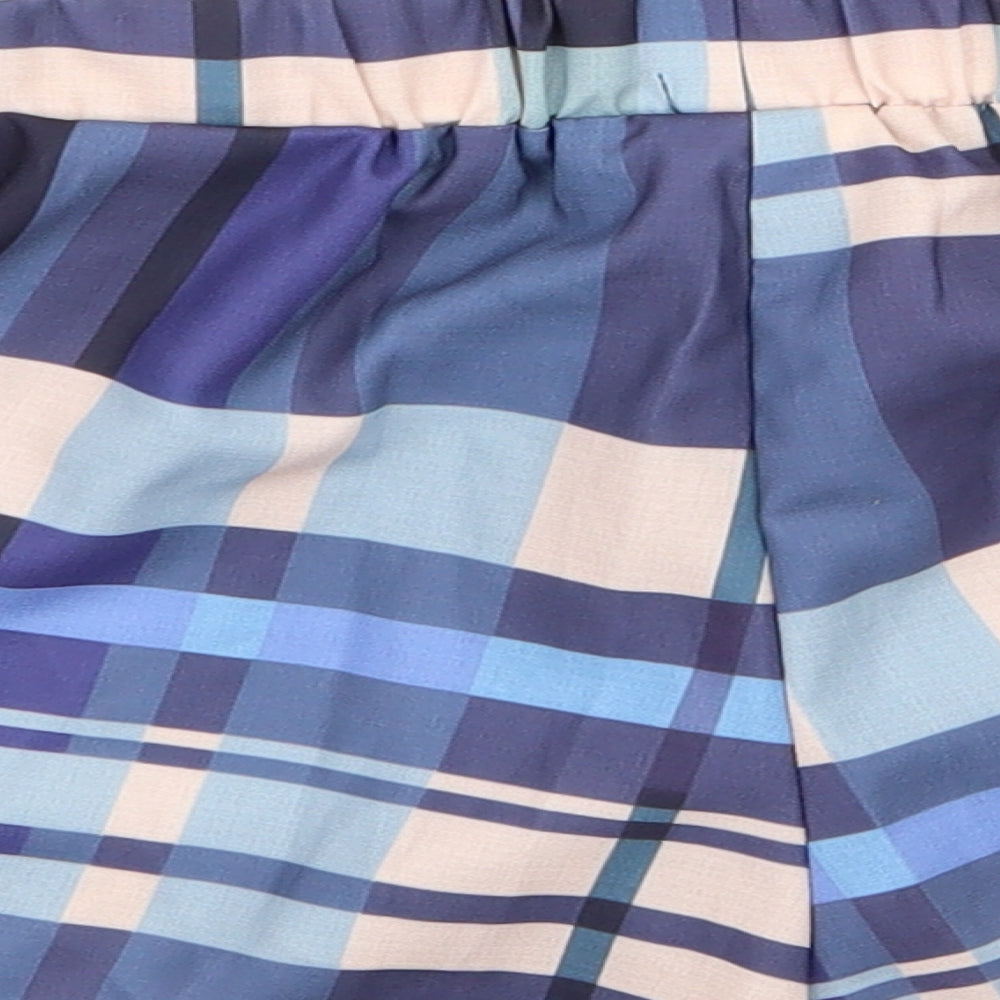SheIn Womens Multicoloured Check  Cami Pyjama Pants Size S  - shorts