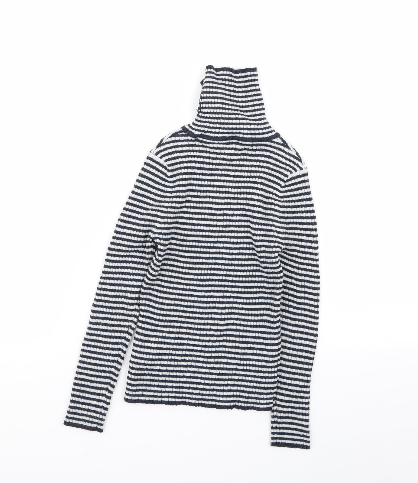 NEXT Girls Multicoloured Striped  Basic T-Shirt Size 6 Years