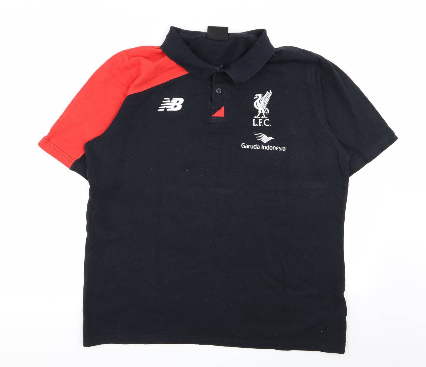 New Balance Mens Black    Polo Size XL  - LFC