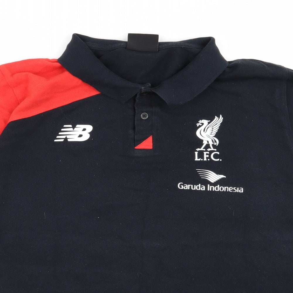 New Balance Mens Black    Polo Size XL  - LFC