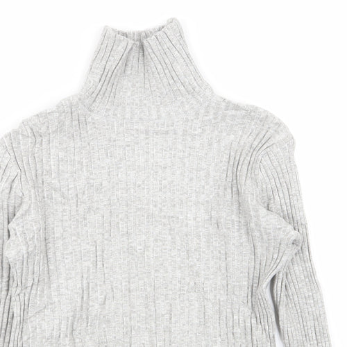 Zara Girls Grey   Basic T-Shirt Size 9-10 Years