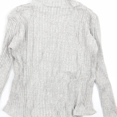 Zara Girls Grey   Basic T-Shirt Size 9-10 Years