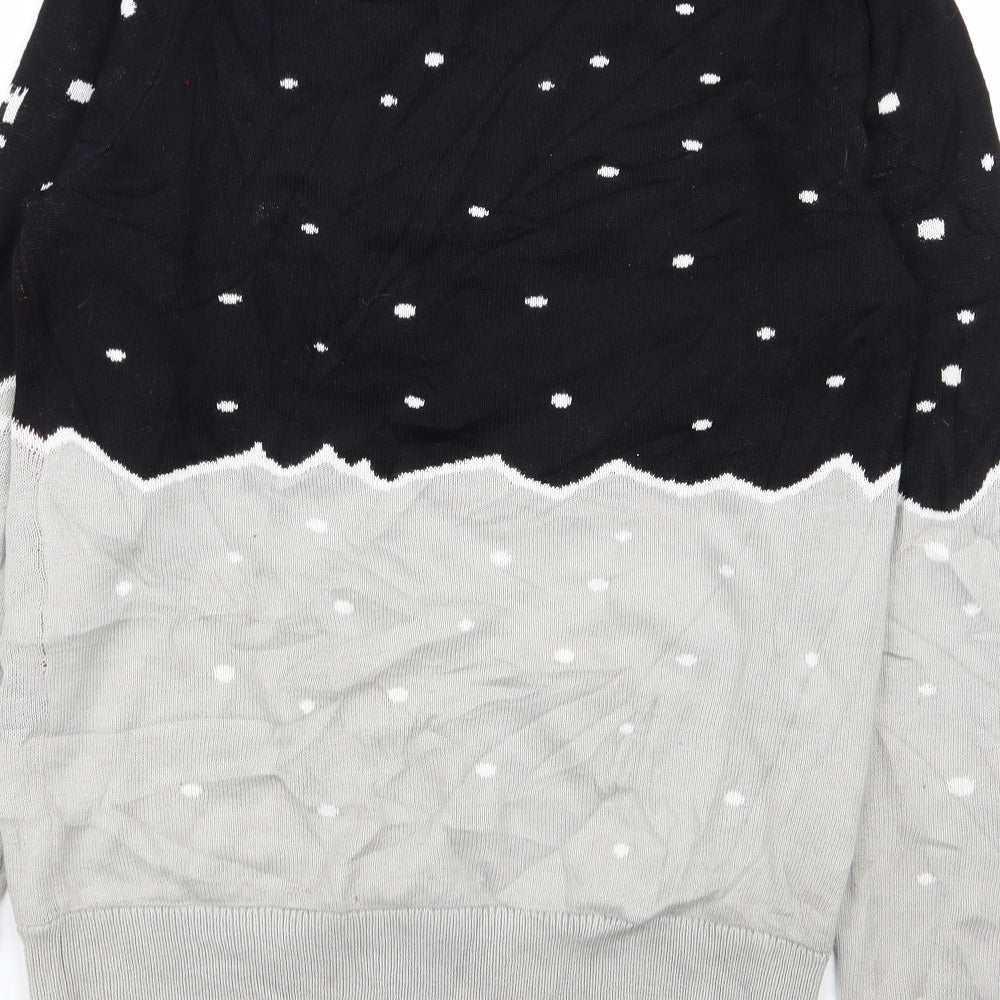 NEXT Boys Multicoloured Geometric  Pullover Jumper Size 16 Years  - Christmas Jumper