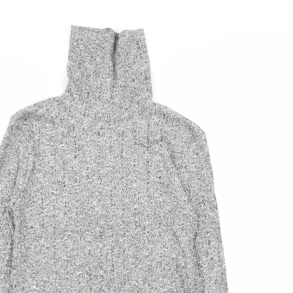 M&S Womens Grey   Basic T-Shirt Size 10