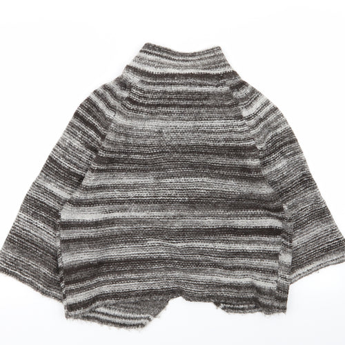 Papaya Womens Multicoloured Striped  Cardigan Jumper Size 8
