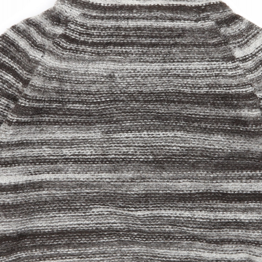Papaya Womens Multicoloured Striped  Cardigan Jumper Size 8