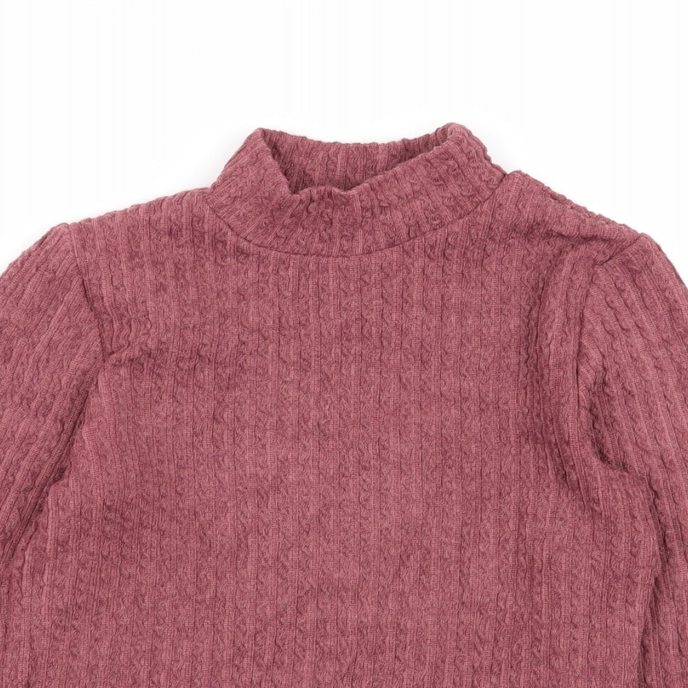 Asda George Womens Pink   Basic T-Shirt Size 8