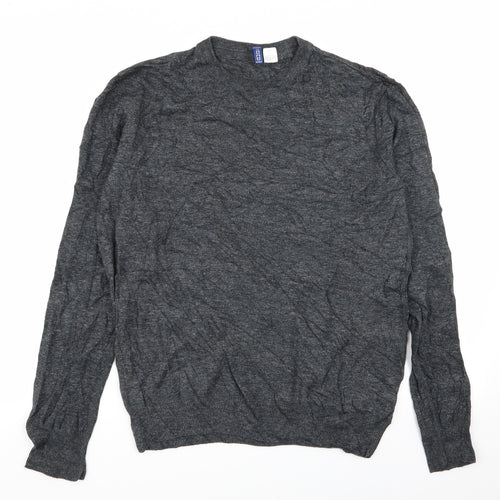 Divided by H&M Womens Grey   Pullover Jumper Size L