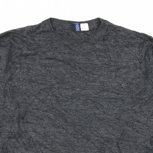 Divided by H&M Womens Grey   Pullover Jumper Size L