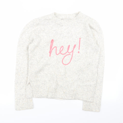 mintier Girls Beige   Pullover Jumper Size 10 Years