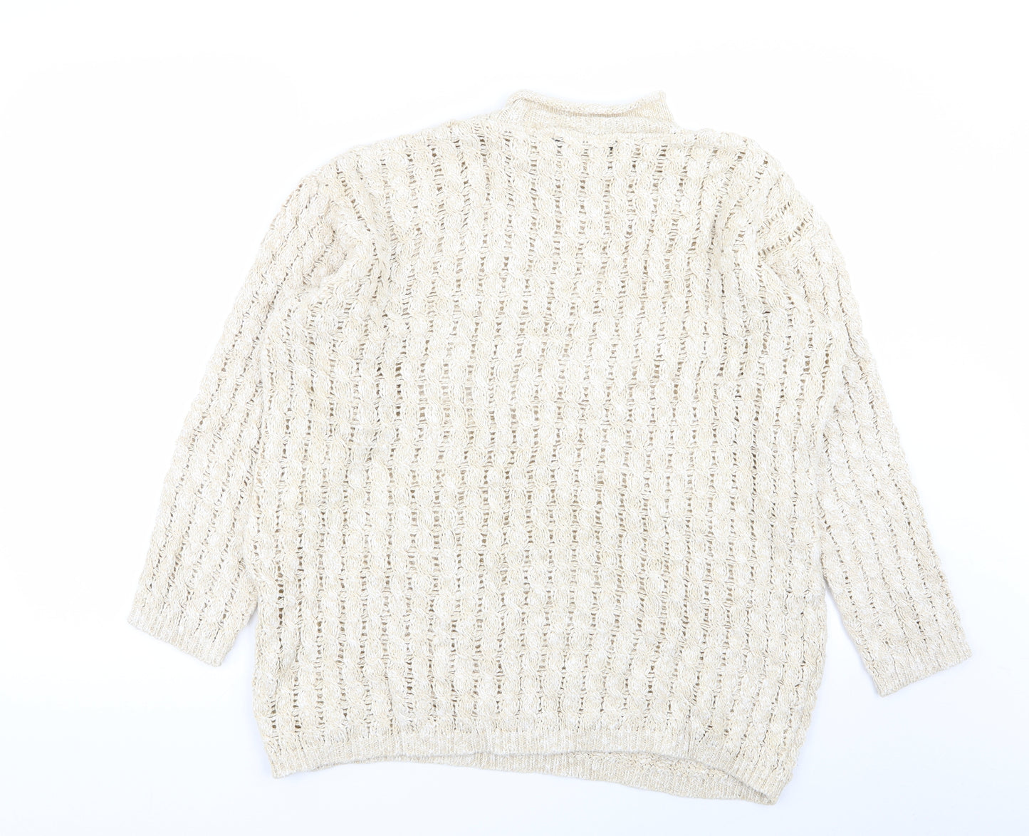 Debenhams Womens Beige   Pullover Jumper Size M