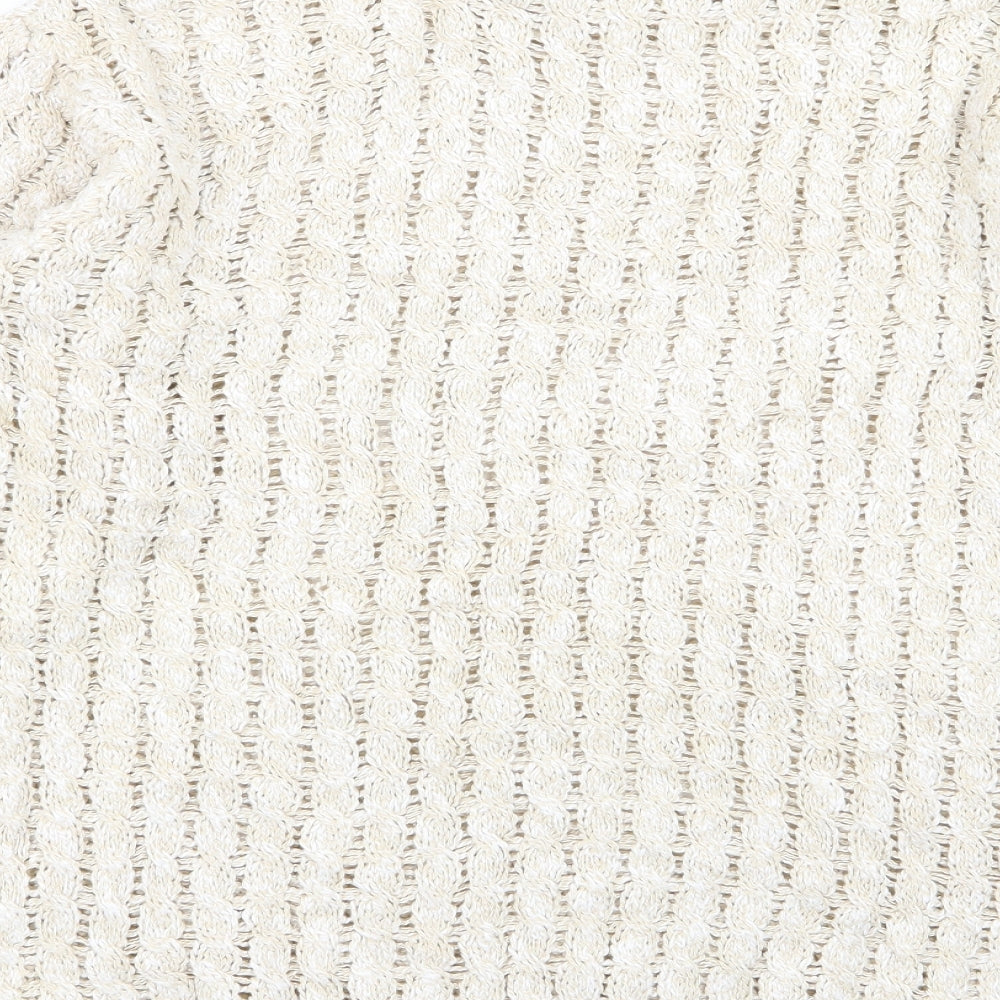 Debenhams Womens Beige   Pullover Jumper Size M