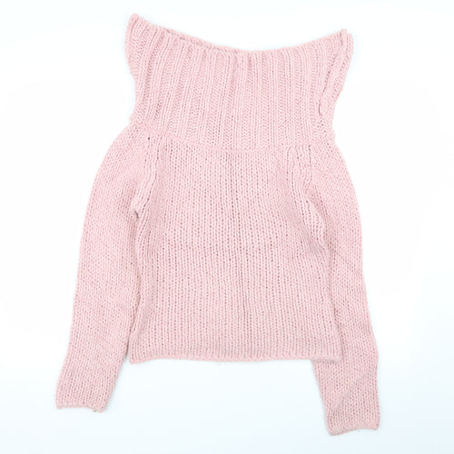 Preworn Womens Pink   Pullover Jumper Size M