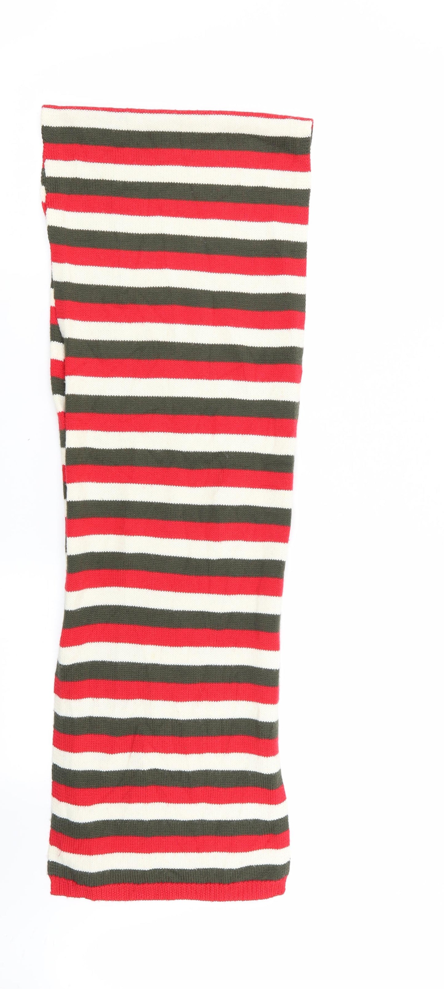 lady august Womens Multicoloured Striped   Scarf