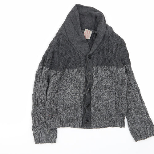 Jarvis Archer Boys Grey   Cardigan Jumper Size 4 Years