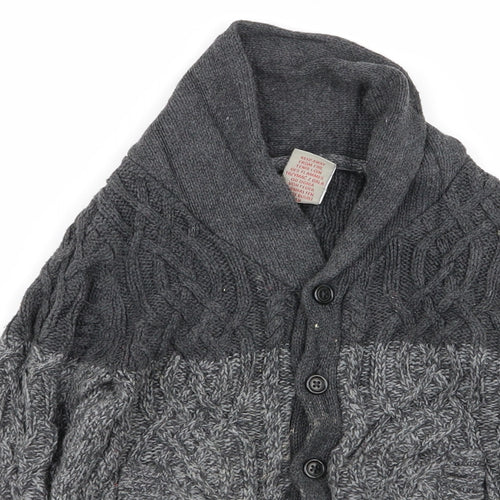 Jarvis Archer Boys Grey   Cardigan Jumper Size 4 Years
