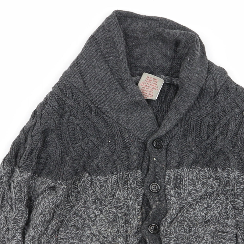 Jarvis Archer Boys Grey   Cardigan Jumper Size 4 Years
