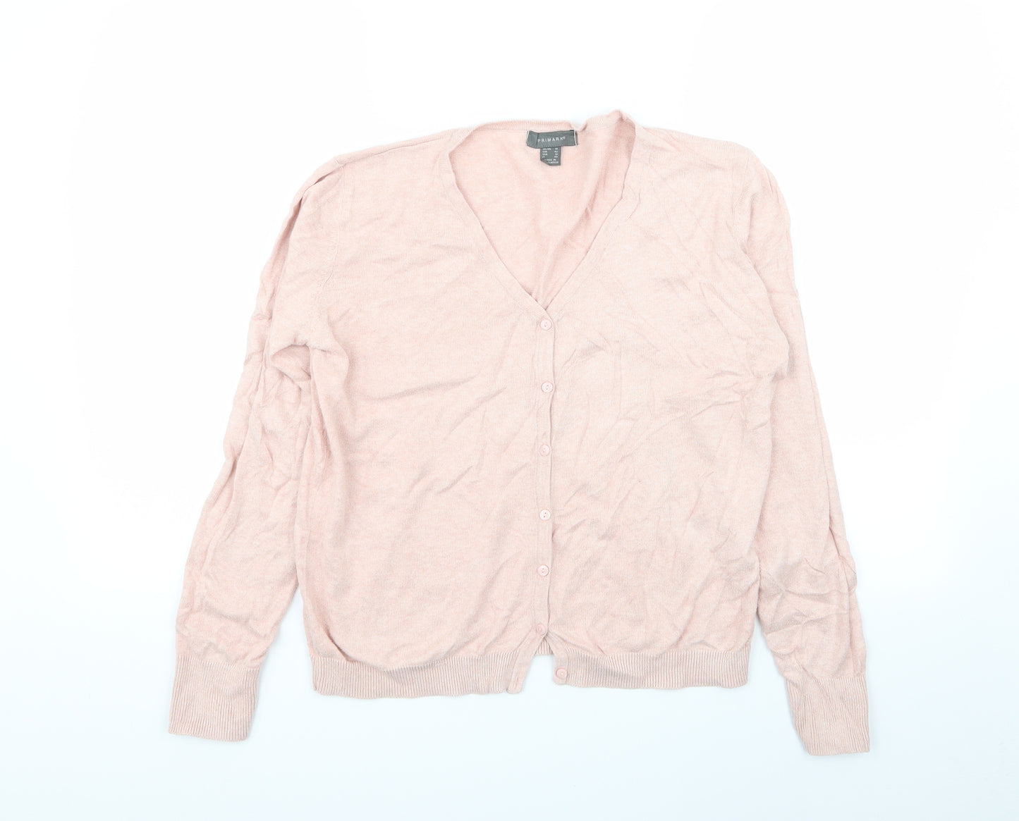 Primark Womens Pink   Cardigan Jumper Size 14