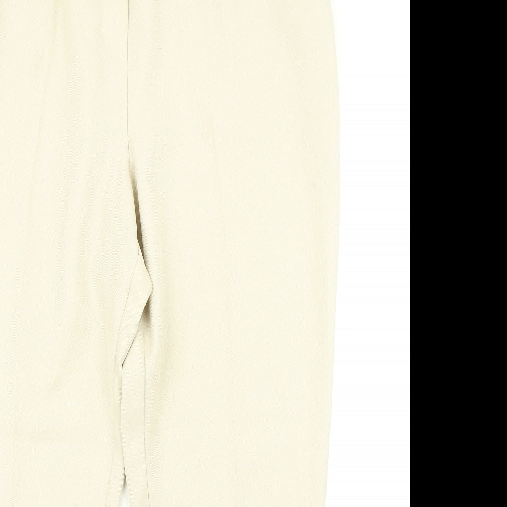TU Womens Beige Herringbone  Dress Pants Trousers Size 18 L24 in