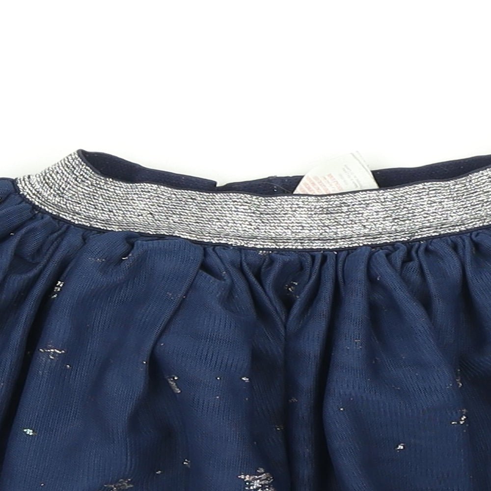 F&F Girls Blue Spotted  Tutu Skirt Size 3-4 Years
