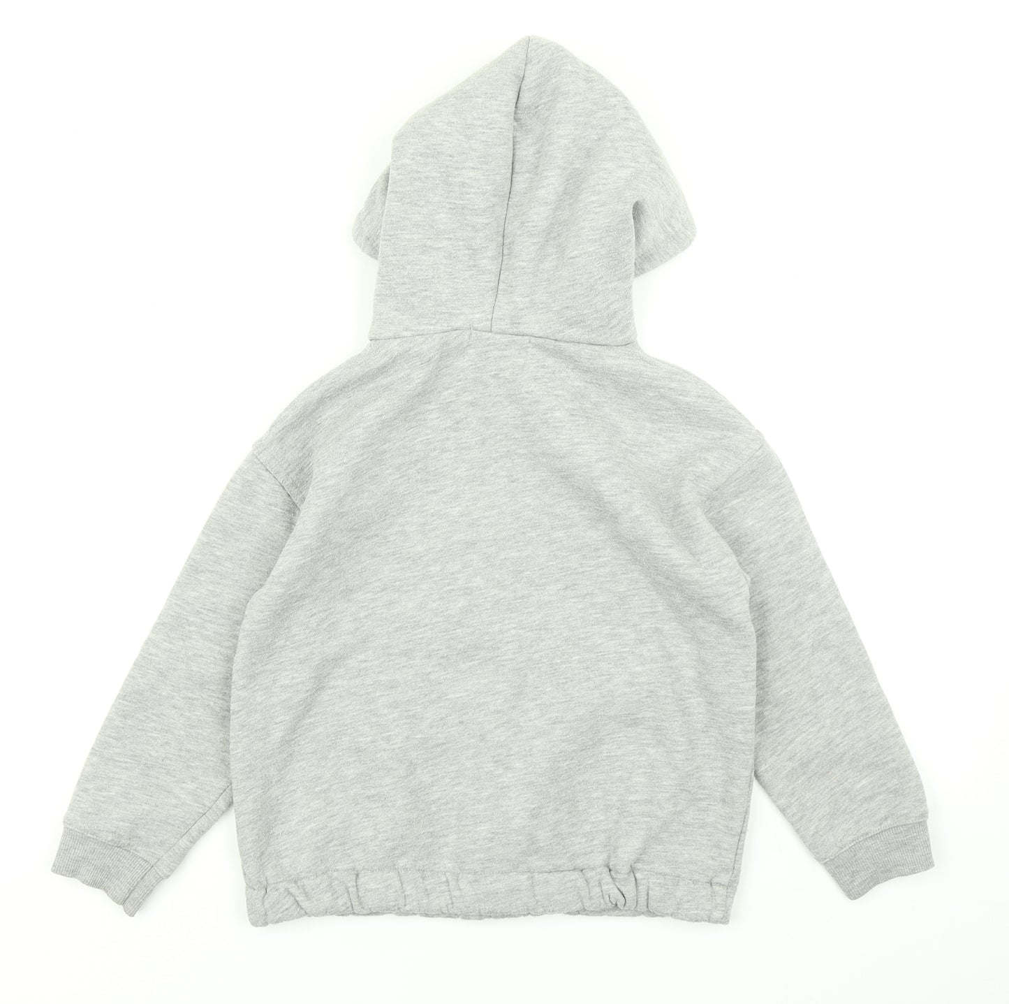 Zara Womens Green   Pullover Hoodie Size 8  - Cropped