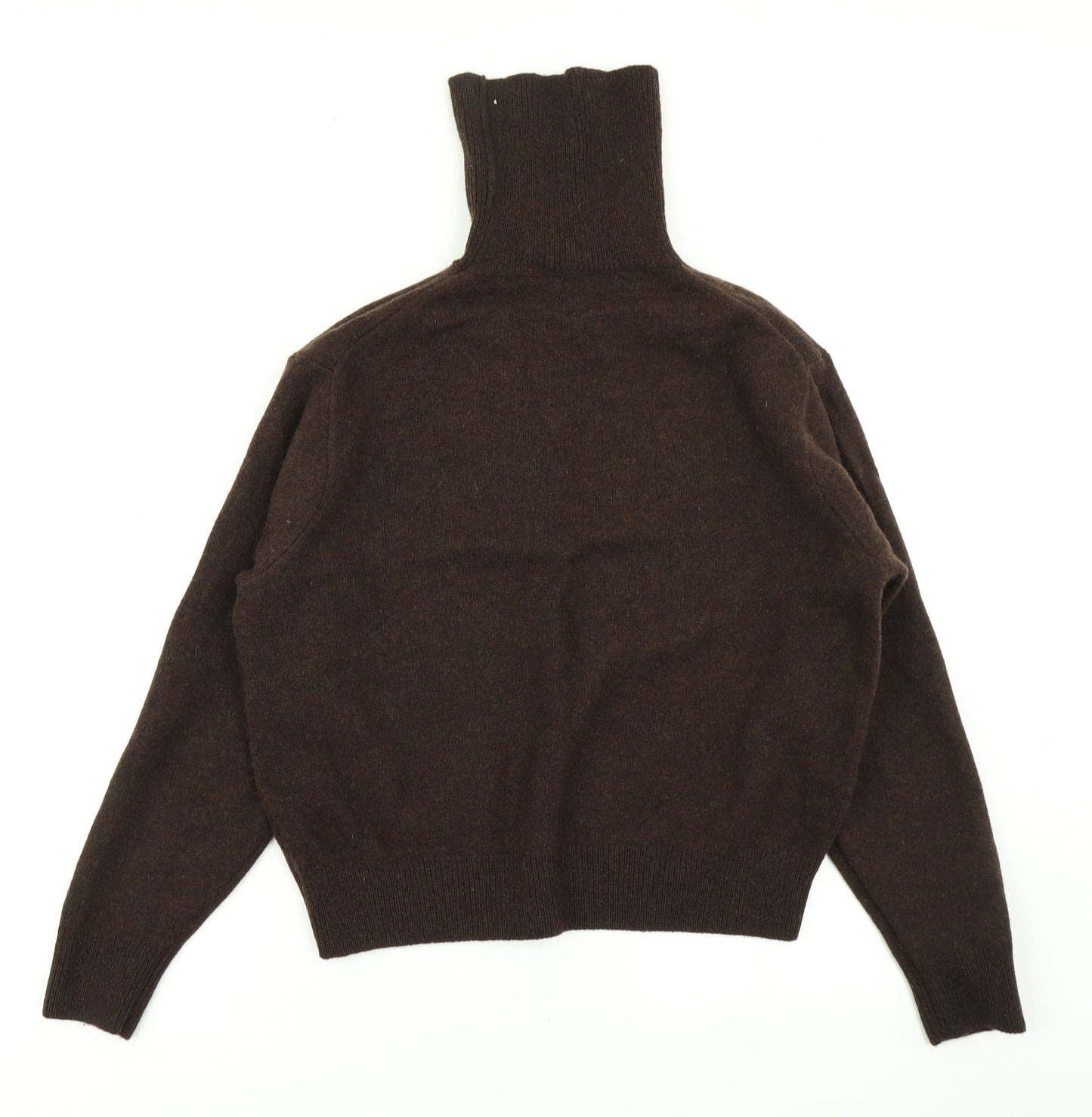 Uniqlo Mens Brown  Knit Pullover Jumper Size M