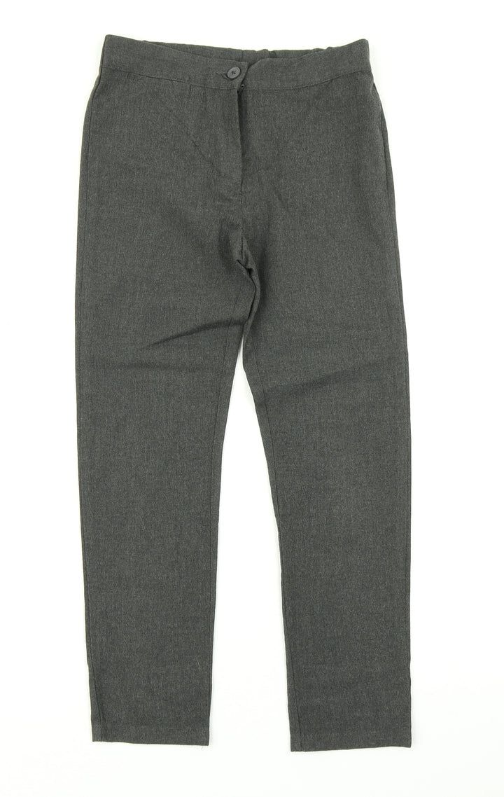 Debenhams Girls Grey Dress Pants Trousers Size 9 Years