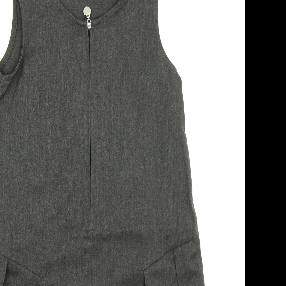 TU Girls Grey   A-Line  Size 10 Years