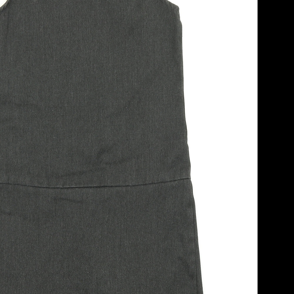 TU Girls Grey   Fit & Flare  Size 9 Years