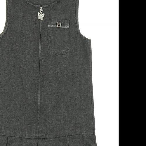 TU Girls Grey   A-Line  Size 9 Years